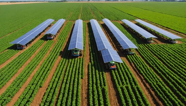 5 façons dont l'agrivoltaïsme révolutionne l'agriculture durable